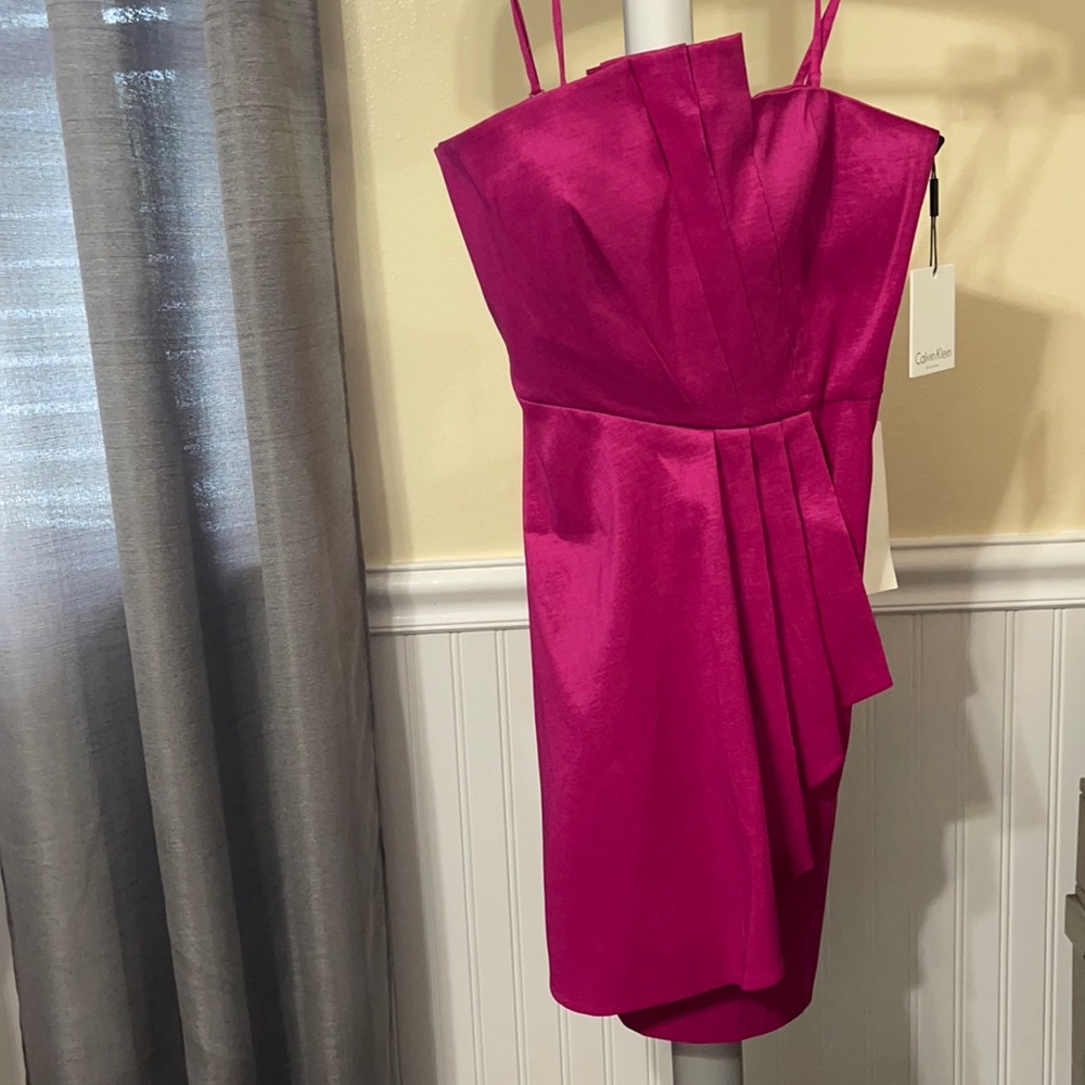 Calvin Klein Dress Fuchsia